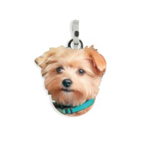 Ciondolo in Argento personalizzato con Foto del tuo CANE